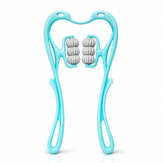 6-Wheel Manual Neck & Shoulder Massager
